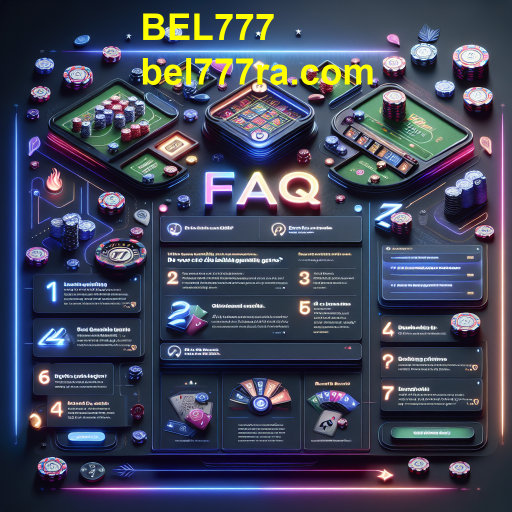 Explorando a Categoria FAQ em BEL777: Um Guia para Jogadores